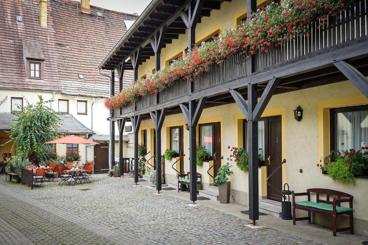 Hotel-Pension Zum Markt Torgau Dış mekan fotoğraf