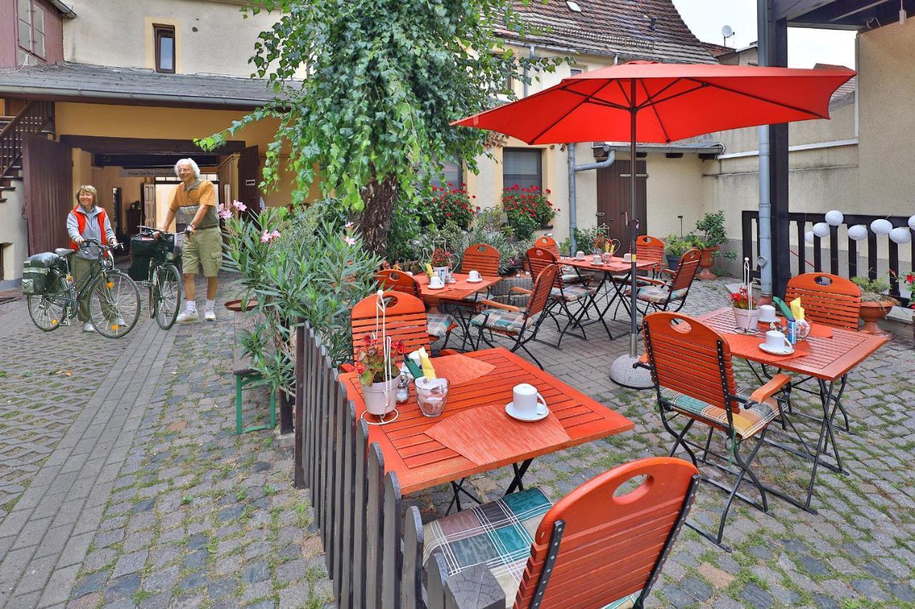 Hotel-Pension Zum Markt Torgau Dış mekan fotoğraf